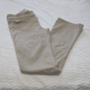 Hollister Light Tan Flare Jeans